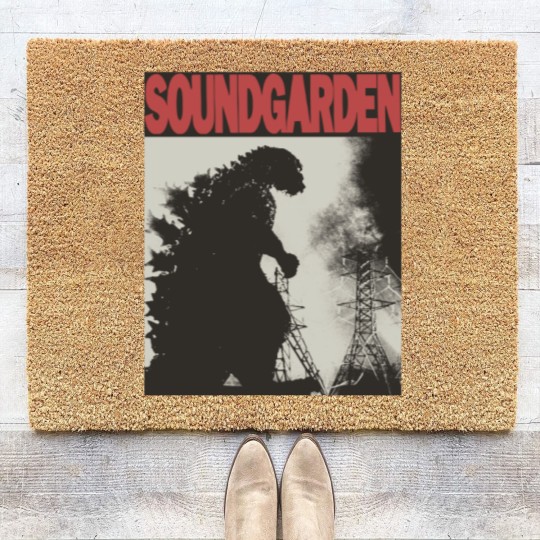 Discover Vintage Soundgarden Coir Doormats - Rock Music Coir Doormats - Chris Cornell