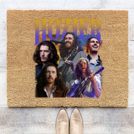 Discover Music Coir Doormats, Hozier Coir Doormats, Classic 90s Graphic Coir Doormats, Unisex, Vintage