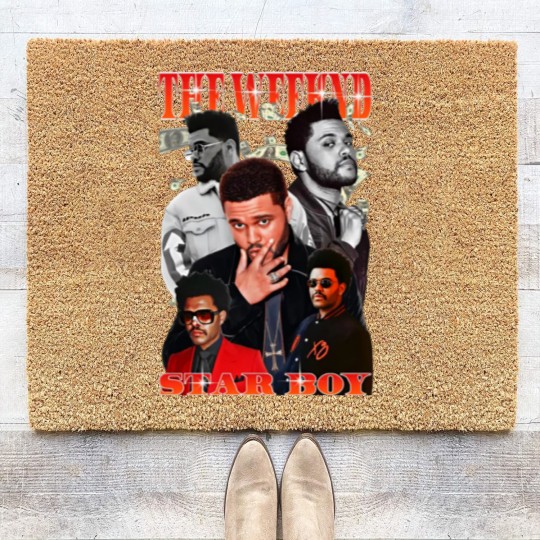 Discover The Weekend Star Boy Coir Doormats Music Coir Doormats