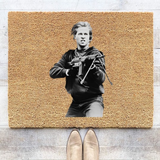 Discover Cult Classic Movie Heat Val Kilmer Movie Coir Doormats