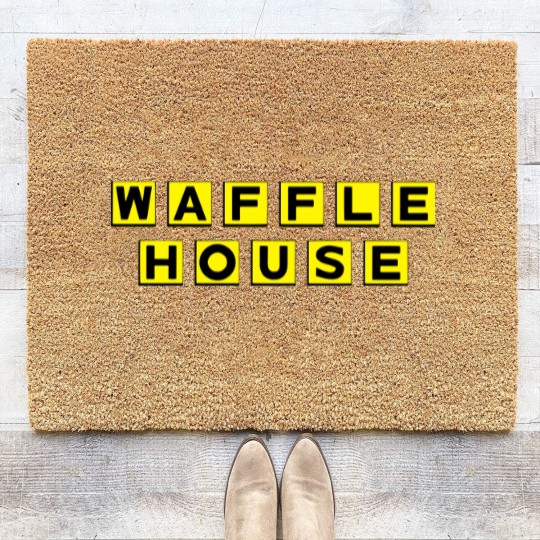 Discover Waffle House Fast Food Coir Doormats