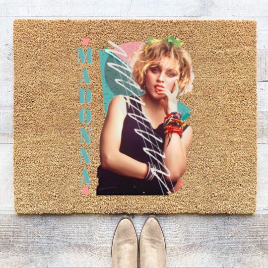 Discover Madonna Original 80s Vintage Style - Madonna - Coir Doormats