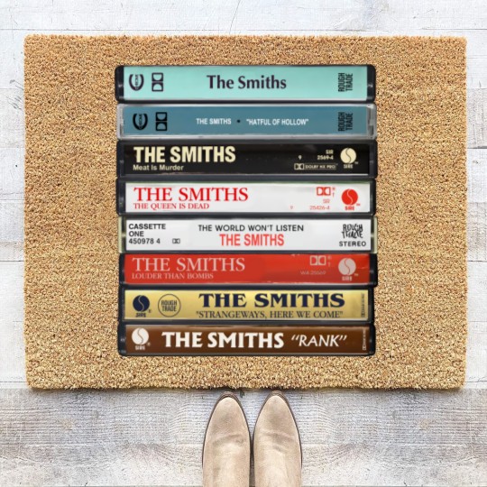 Discover The Smiths Album Cover Cassette Coir Doormats