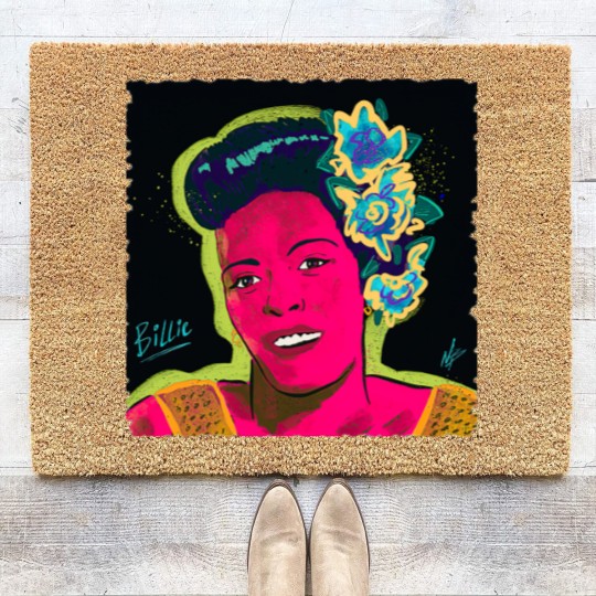 Discover Billie - Billie Holiday - Coir Doormats