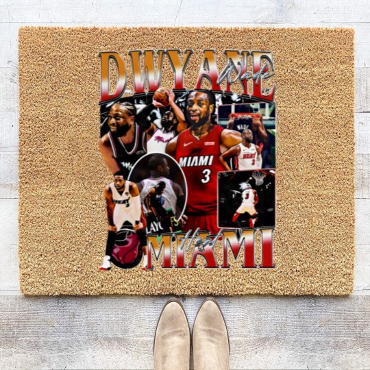 Discover Dwayne Wade Coir Doormats