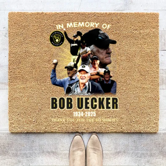 Discover In Memory Of Bob Uecker 1934-2025 Thank You - Bob Uecker - Coir Doormats
