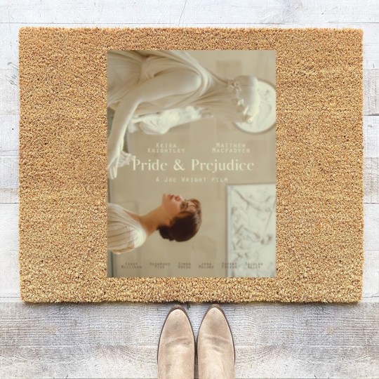 Discover Pride and Prejudice artwork Coir Doormats