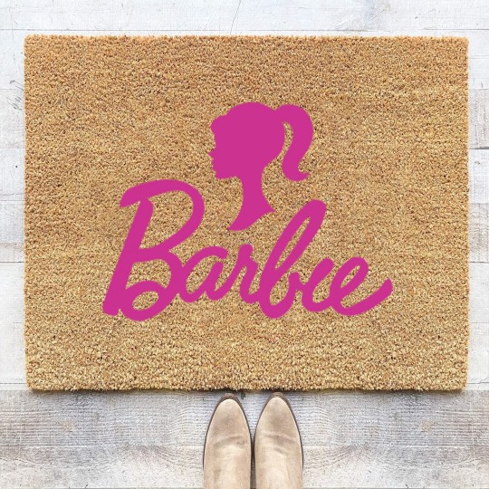 Discover Barbie Doll 2023 Coir Doormats, Barbie V3 Coir Doormats, Vintage Doll Coir Doormats