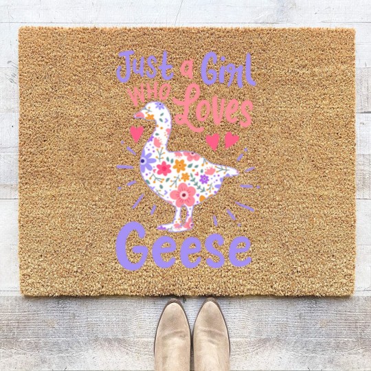 Discover Geese Goose Geese Lover - Geese - Coir Doormats