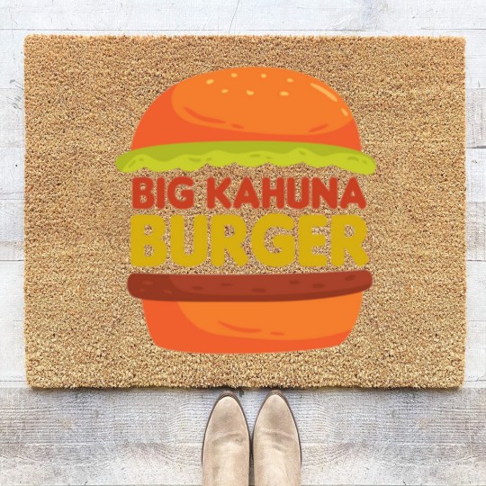 Discover Big Kahuna Burger Coir Doormats