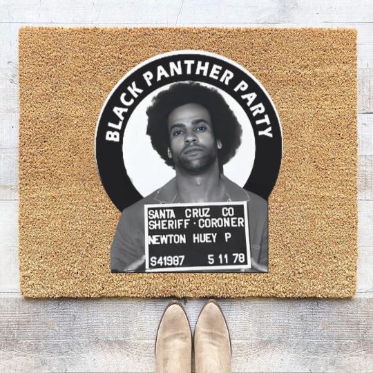 Discover Huey Newton Coir Doormats, bl panther porty Coir Doormats