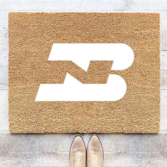Discover Bn Burlington Northern Railroad Coir Doormats