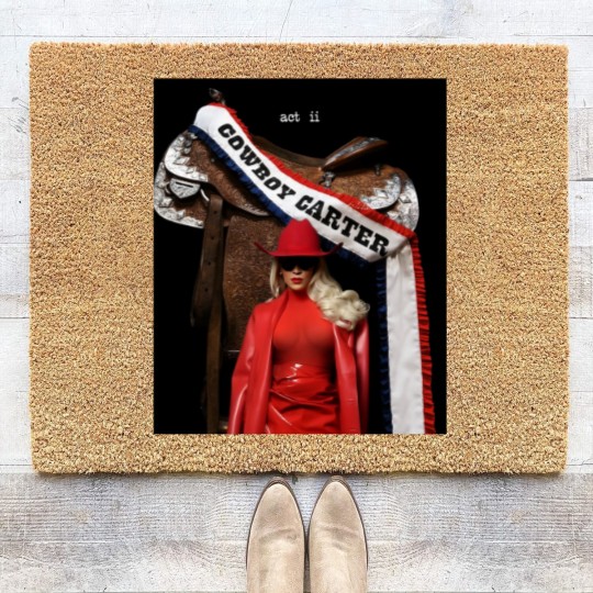 Discover Beyonce Act ii Cowboy Carter Coir Doormats, Beyonce Cowboy Carter Coir Doormats