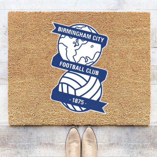 Discover Birmingham City FC Logo Coir Doormats