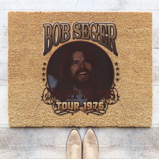 Discover Bob Seger Vintage Coir Doormats
