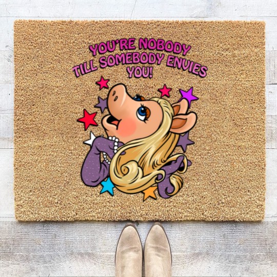 Discover Miss Puppet Character Piggy  Love You Coir Doormats