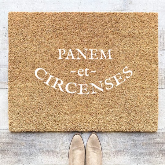 Discover panem et circenses Coir Doormats