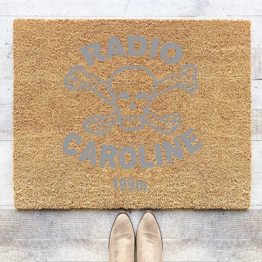 Discover Radio Caroline Coir Doormats