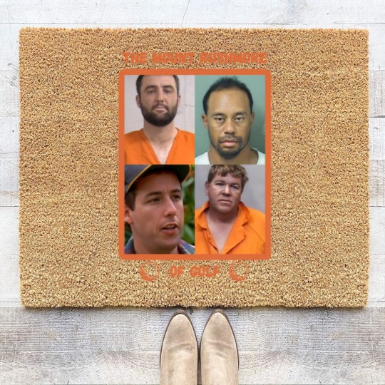 Discover Mount Rushmore of Golf Coir Doormats, Funny Golf Coir Doormats, Tiger Coir Doormats, Free Scottie