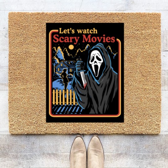 Discover Ghostface Custom Graphic Unisex Coir Doormats