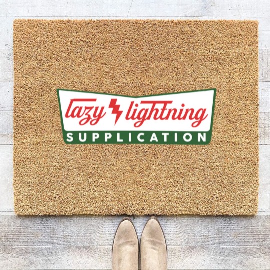 Discover lazy lightning crispy creme Coir Doormats