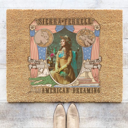 Discover Sierra Ferrell Gift For Fans White Coir Doormats