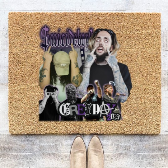 Discover Suicideboy 90s Vintage Coir Doormats, Suicideboy Bootleg Coir Doormats, Suicideboy