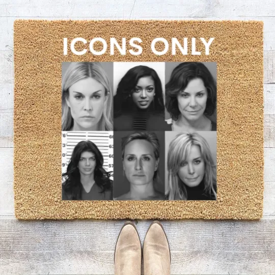 Discover Real Housewives Mugshot Coir Doormats
