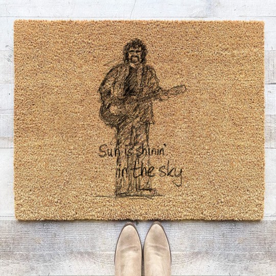 Discover Jeff Lynne - ELO - Rock T - Coir Doormats - Men's Coir Doormats