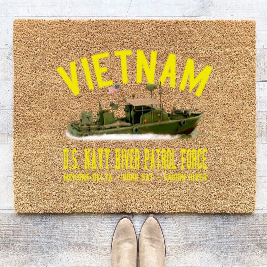 Discover Vietnam Mark II PBR - Patrol Boat, River Coir Doormats