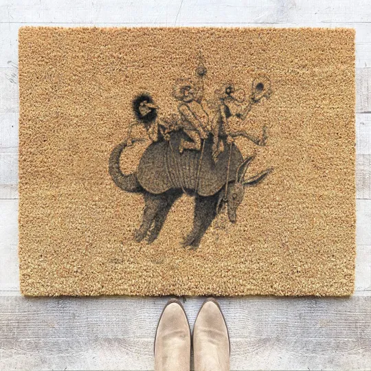 Discover Freak Bros (vintage pen & ink) - Comic - Coir Doormats