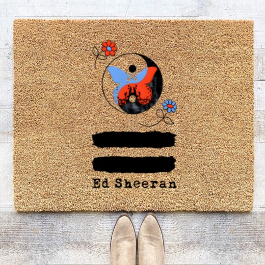 Discover 123 EdSheeran Divide Sheeran Subtract Sheeran Equals Sheeran Sheeran Ed Plus Sheeran 999 Coir Doormats