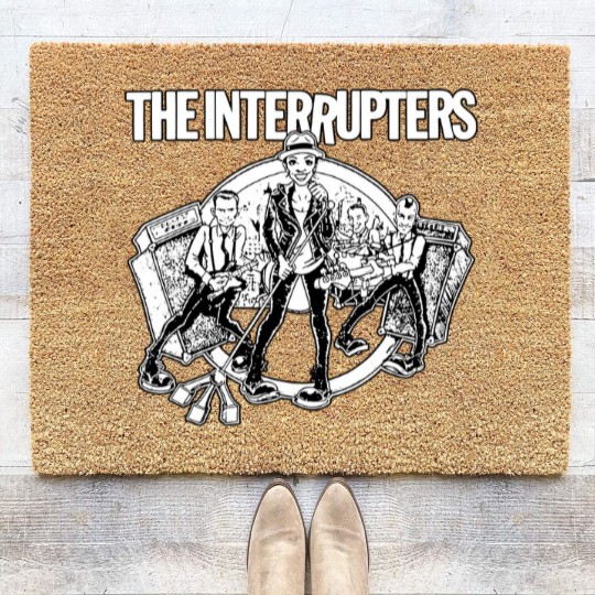 Discover The Interrupters Ska Punk Band Coir Doormats
