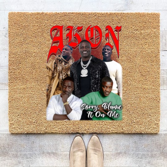 Discover Akon The Superfan Tour 2024 Coir Doormats