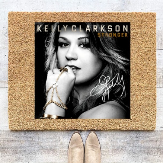 Discover Kelly Clarkson Stronger Signature Coir Doormats, Kelly Clarkson Coir Doormats
