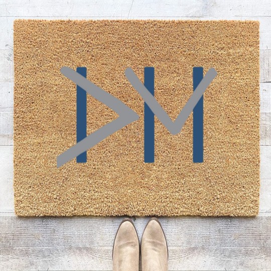 Discover DM 2k17 Blue - Depeche Mode - Coir Doormats