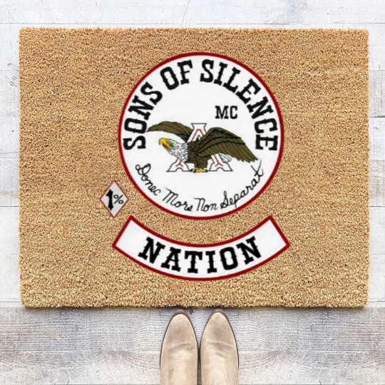 Discover Sons Of Silence MC Coir Doormats