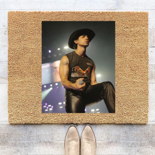 Discover Cowboy Joe Jonas Jonas Brothers Unisex Softstyle Coir Doormats