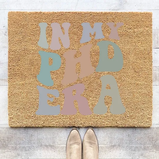 Discover In My Phd Era Coir Doormats