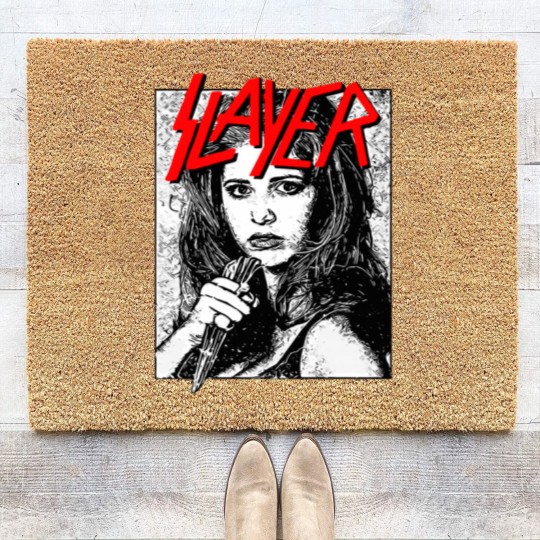 Discover Buffy The Vampire Slayer Halloween Lieben Movie Coir Doormats