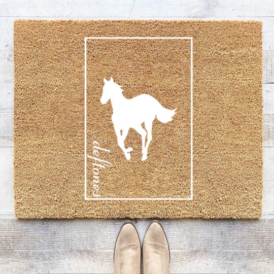 Discover Deftone White Pony Coir Doormats. Deftone Vintage Pony Coir Doormats. Men's and Women's sizes