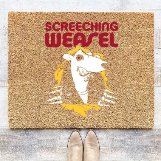 Discover Weasel Brigade Coir Doormats