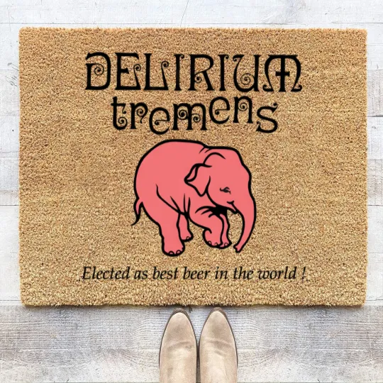 Discover Delirium Tremens Coir Doormats