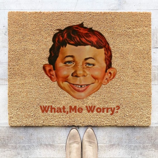 Discover alfred e neuman Coir Doormats