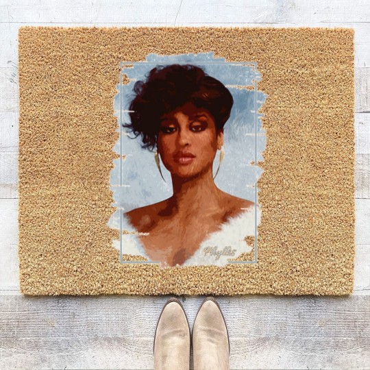 Discover Phyllis hyman  Poster art Coir Doormats