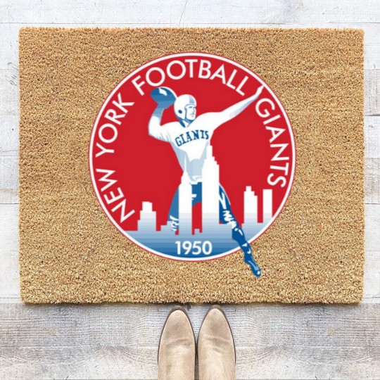 Discover NY Giants old school logo Coir Doormats