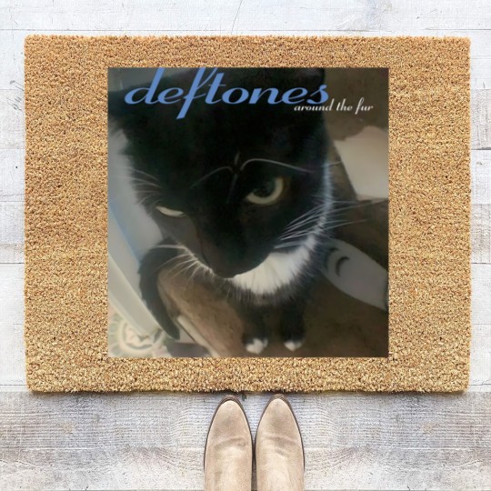 Discover Deftone Coir Doormats Deftone Cat Meme Coir Doormats Cattones Gift For Them