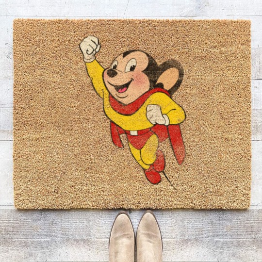 Discover MIGHTY MOUSE - Vintage - Robzilla - Coir Doormats