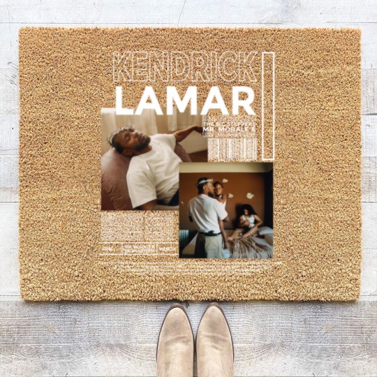 Discover Vintage Style Kendrick Lamar Coir Doormats, Kendrick Lamar Vintage 90s Coir Doormats