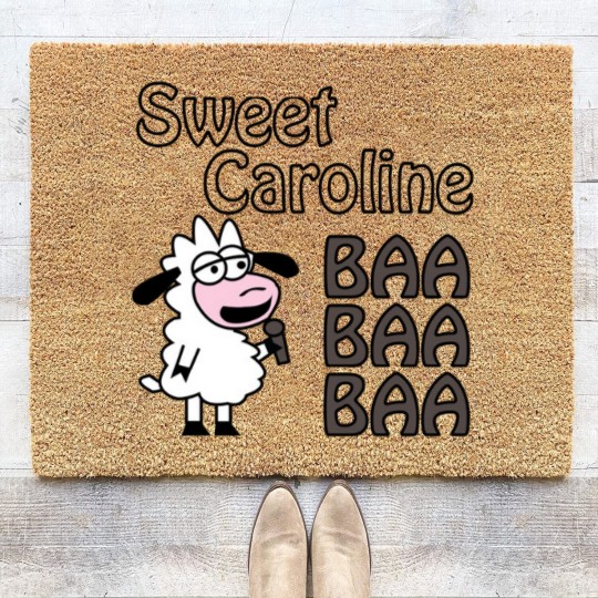 Discover Sheep Caroline - Sweet Caroline - Coir Doormats